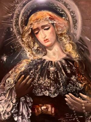 The sadness of the Virgin Mary