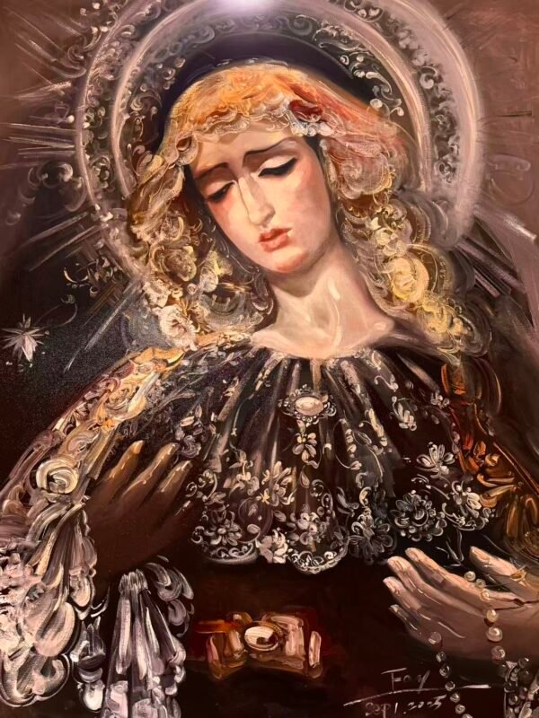 The sadness of the Virgin Mary The sadness of the Virgin Mary